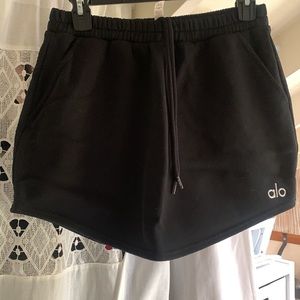 ALO yoga ACCOLADE sweatshirt skirt worn once